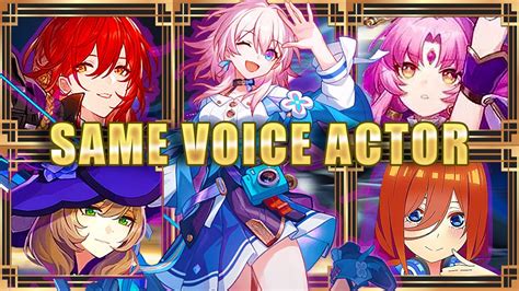 honkai star rail behind the voice actors